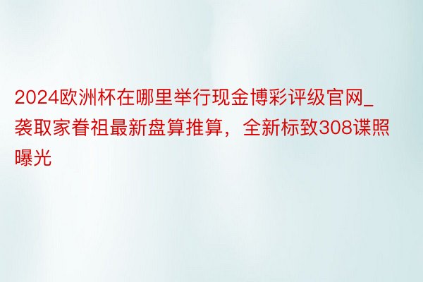 2024欧洲杯在哪里举行现金博彩评级官网_袭取家眷祖最新盘算推算，全新标致308谍照曝光